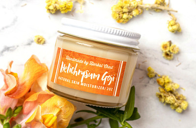 Antioxidant Helichrysum Goji Shea Body Butter Handmade Skin Cream Moisturizer