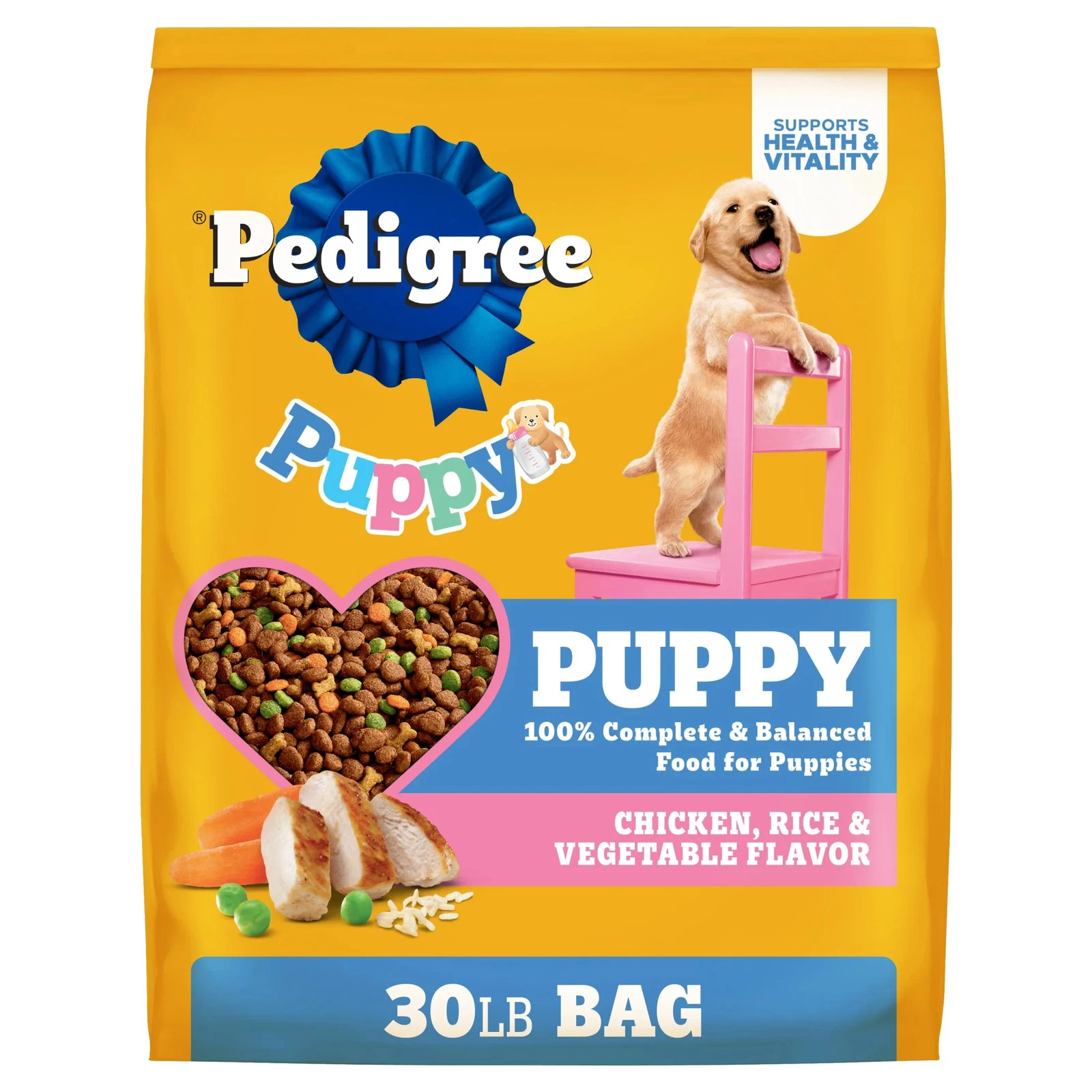Pedigree Puppy Growth Protection Chicken Vegetable Dry Dog Food