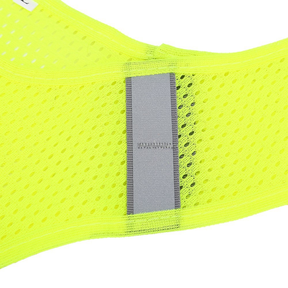 Adjustable High Visibility Reflective Safety Vest Night Running Cycling|