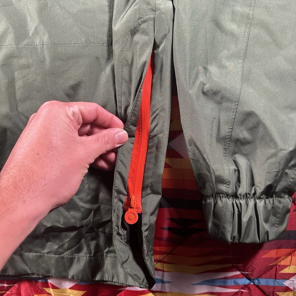 Hunter x Target дождевик мужской маленький зеленый капюшон ленты швы мешок для хранения рыбы - Изображение 3 из 4