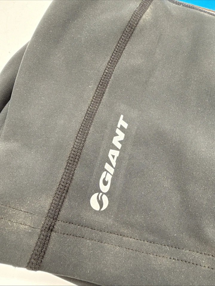 Giant Cycling Black Knee Warmers Size Large Winter Cold Bike Riding - Image 2 of 4