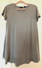 H by Halston Tunic Shirt V Neck  Size Womens S
