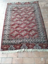 Vintage Russian Bukhara Rug 