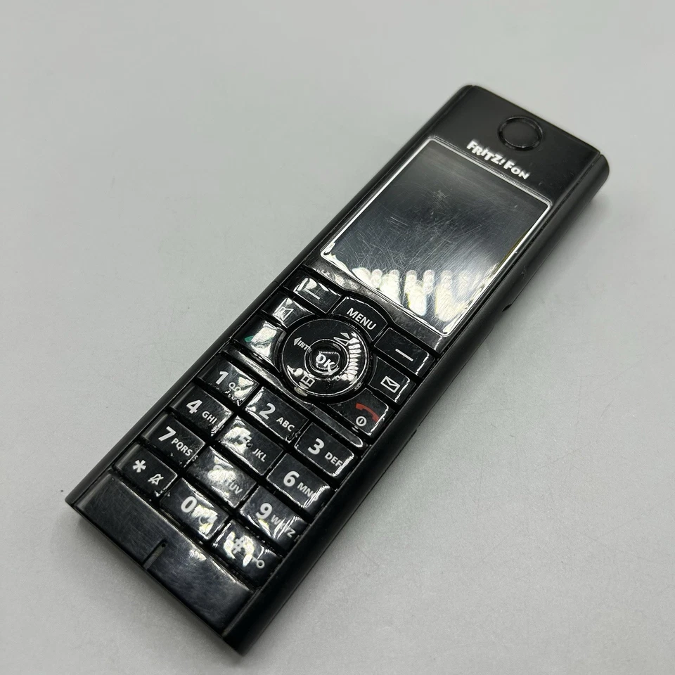 AVM FRITZ!Fon MT-F DECT Schnurloses Telefon Schwarz, inkl. OVP, Zustand Gut ✅ - Bild 2 von 4