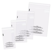 - Poly Bag Bundle Combo Pack of 400-6X9, 8X10, 9X12, 11X14 Seal Clear Plastic...