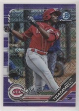 2019 Bowman Chrome Prospects Mega Box Purple Mojo Refractor Taylor Trammell 0c6