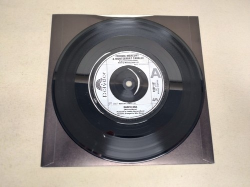 MERCURY & CABALLE - BARCELONA - 7" Vinyl 45 RPM - POSP 887 Gatefold Sleeve - Picture 4 of 5