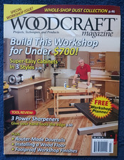 Woodcraft Magazine - June/July 2009 Edition - Special Woodshop Issue - Cabinets 