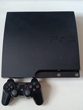 *** Sony PS3 PlayStation 3 Console and Controller - Black Cech-2003B 250gb ***