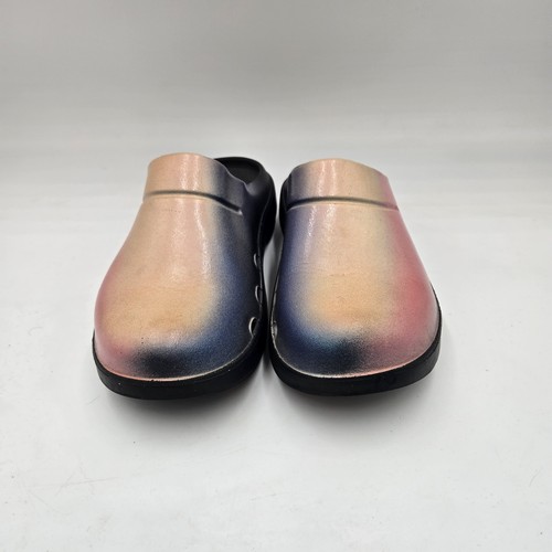 OOFOS OOcloog Zoccoli Mule Donna Taglia 7 Colorati Recupero Comfort Slip On - Foto 2 di 8