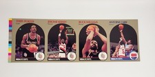 RARE UNCUT TEST SHEET 1990-91 HOOPS TERRY PORTER JEROME KERSY BUCK WILLIAMS CARR