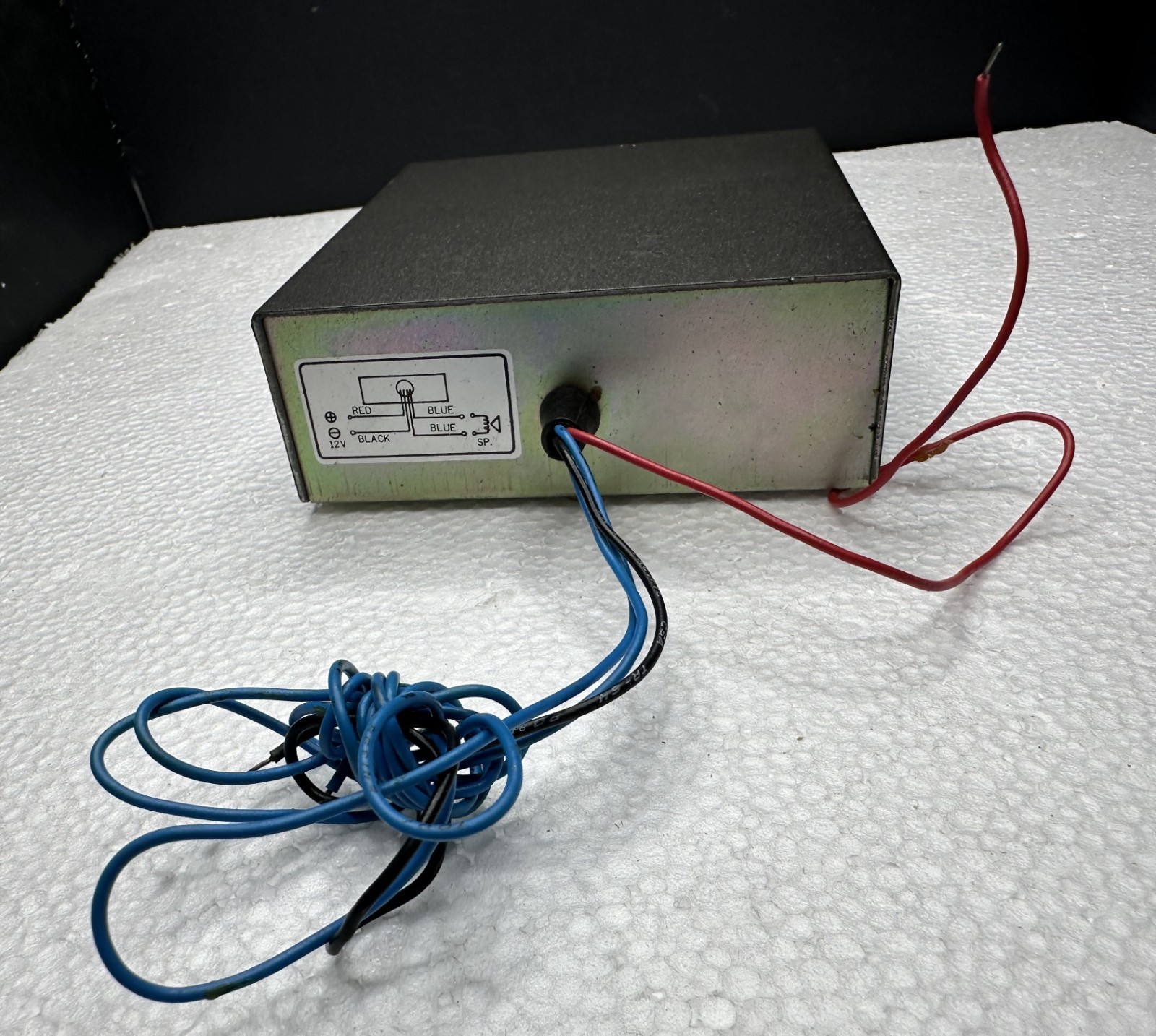 VINTAGE ELECTRONIC CAR HORN WHISTLE PA CAR CONTROL/MODULE