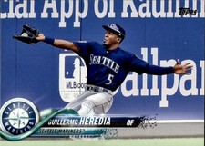 2018 Topps #522 Guillermo Heredia Seattle Mariners