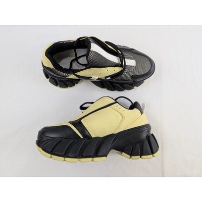 Maison Margiela Fusion Sneakers in Black and Yellow Brand New with Box 44