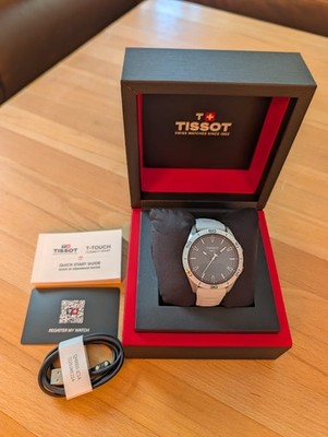 Tissot T-Touch Connect Sport Smartwatch mit Zubehör
