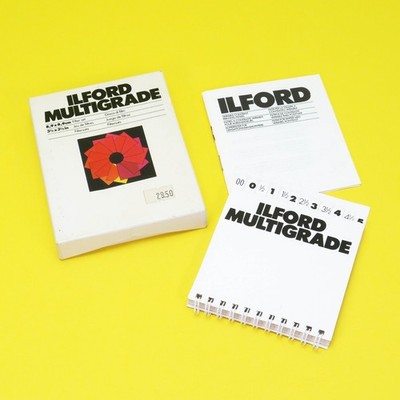 Ilford Multigrade-Filterset, komplett mit 12 Filtern, Filterklassen 00 bis...