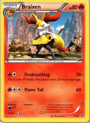 Braixen 9/39 Kalos Starter Set Common