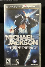 Michael Jackson The Experience Sony PlayStation Portable PSP CIB Complete Manual