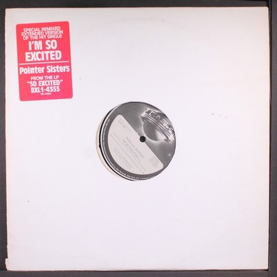 POINTER SISTERS: i'm so excited (extended version) PLANET 12'' Single 33 RPM