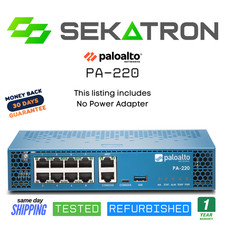 Palo Alto PA-220 Next-Gen Firewall 8x Gigabit Ports Fanless Design Fast Ship