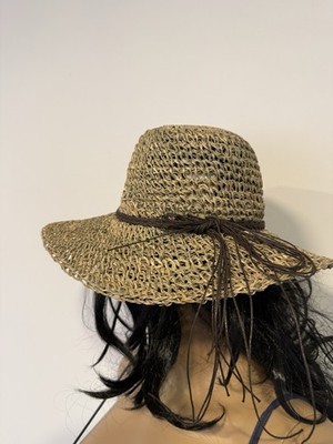   Eleganter Damen-Sommerhut aus echter Seegrasfaser (Seagrass)