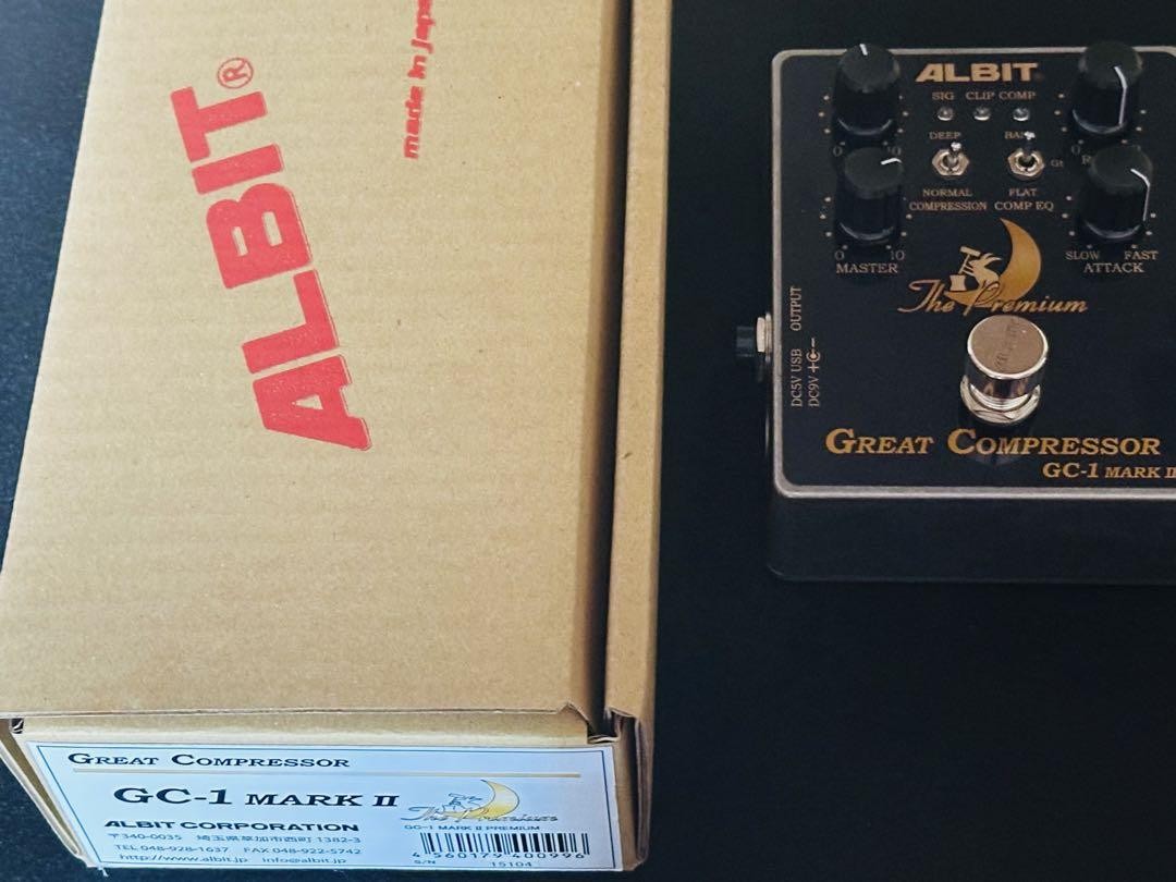ギター GREAT COMP GC-1 MARK II The Premium ALBIT ( アルビット ) GC-1 MK II GREAT COMPRESSOR 送料無料