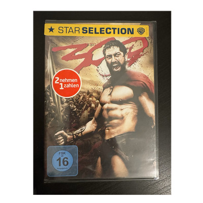 300 DVD Star Selection FSK 16 Gerard Butler Lena Headey OVP