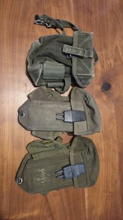 Vintage US Army Ammo Pouches Vietnam Gulf War
