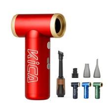 JetFan 2S Combo Electric Air Duster, 117,000RPM Blower, Red