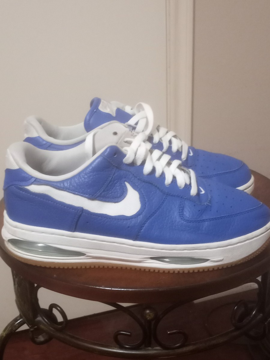 Nike Air Force Low EVO Shoes Team Royal Blue Gum HF3630-400