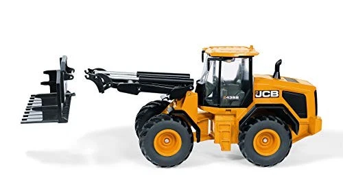 Siku 3663 JCB 435S Agri Wheel Loader, 1:32 Scale, Metal/Plastic, Orange - Image 4 of 4