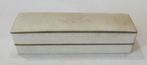 Guante victoriano plateado aguja vaina caja Tiffany - Imagen 17 de 17