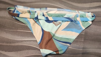 Unterhose Badeanzug Bikini Gürtel QUICKSILVER BLAU GR.5