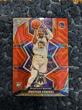 2021-22 Panini Mosaic Tmall Asia Red Wave Jonathan Kuminga #205 RC Rookie