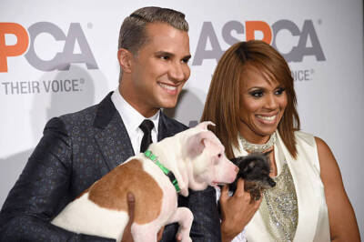 Jay Manuel Deborah Cox at ASPCA'S 18th Annual Bergh Ball honoring - Old Photo