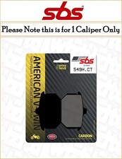 Harley Davidson Low Glide 1340 FXRS Low Rider 1985 [Rear SBS HCT Brake Pads]