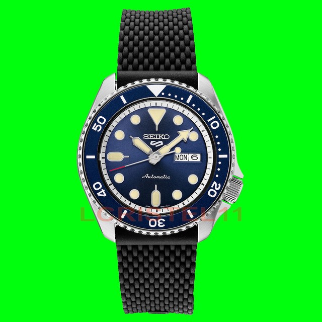 seiko 5 blue dial diver