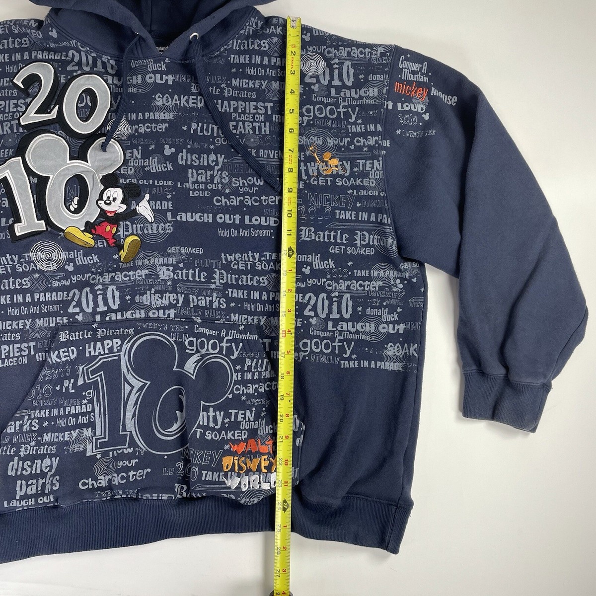 Walt Disney World Hooded Jacket XLarge Youth Disneyland 2010 Walt Disney World Hooded Jacket XLarge Youth Disneyland 2010