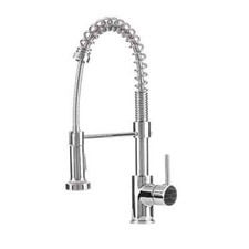 EZ-FLO Kitchen Series Single-Handle Pull-Down Sprayer Kitchen Faucets in Polishe