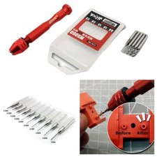 Hand Drill Set for Hobby Tool Craft Model Making Twist Drill Bits Set