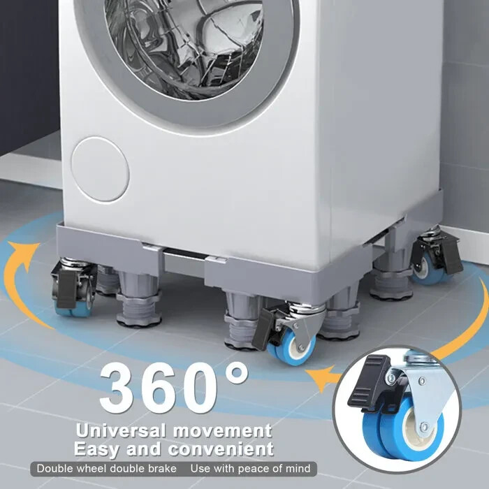 Base surélevée pour sèche-linge et machine à laver pour faciliter le ménage - 3