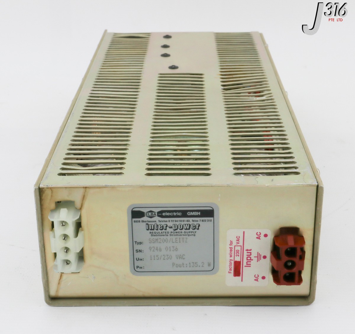 30528 INTER-POWER Geregelten Netzteil, 135.2W Ssm200 / Leitz | eBay