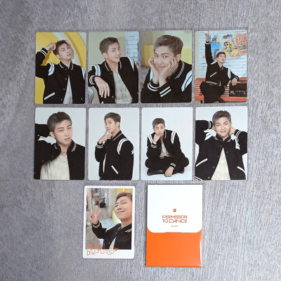 BTS Permission To Dance On Stage Mini Photo Card - Complete RM Set