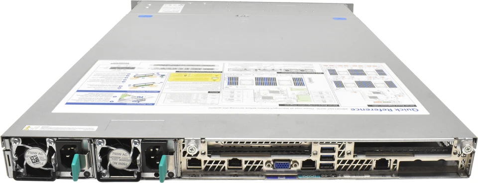 Serveur Intel R1000 1x E5-2660 v3 16 Go RAM PC4 8x cadre SFF 2,5 8x disque dur - Photo 3/4