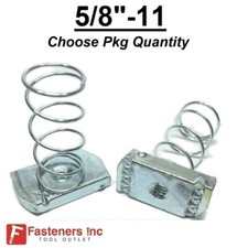 5/8"-11 Regular Spring Nuts for Unistrut Channel  #4126 P1012S