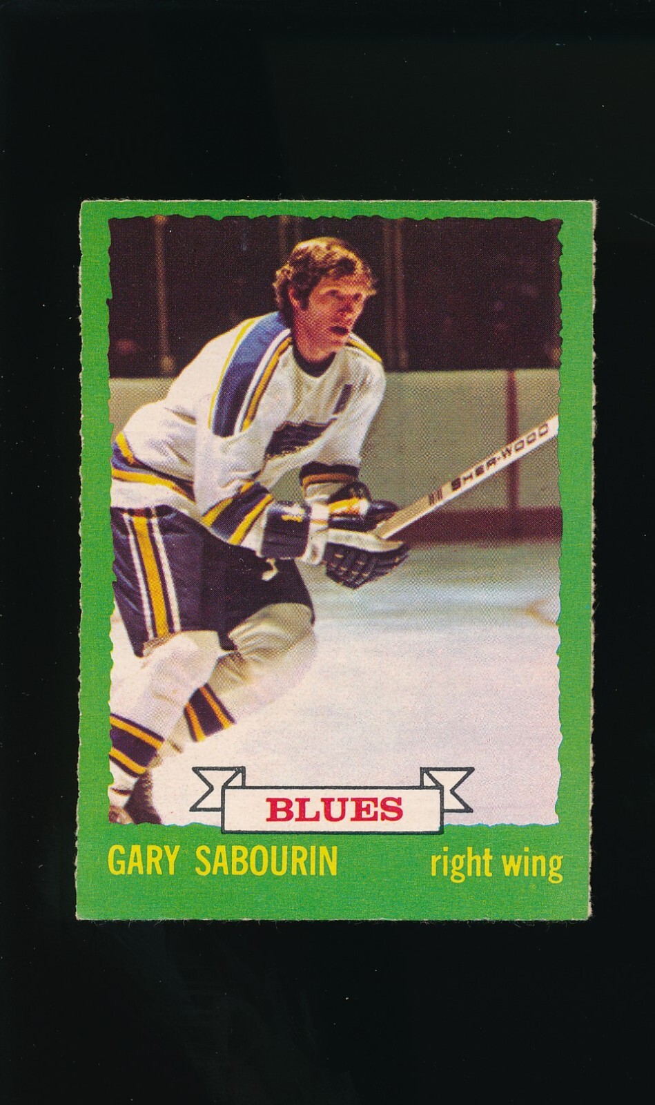 1973-74 O-Pee-Chee #168 Gary Sabourin * Right Wing * St. Louis Blues * EX-MT *