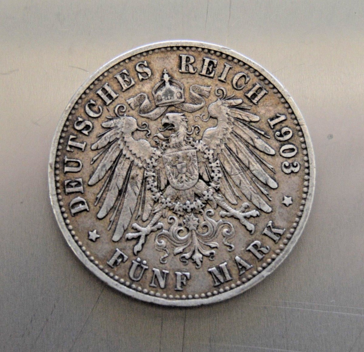 WIEN Die Perle des Reiches　100枚　完本　1941年 1903-A (Five) Funf Mark ~ Deutsches Reich 90% Silver | eBay