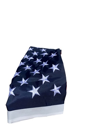 5x8 Fuß amerikanische Flagge US-Flagge Messing Flagge mit Tülle bestickt UV verblassen resistent - Bild 2 von 8