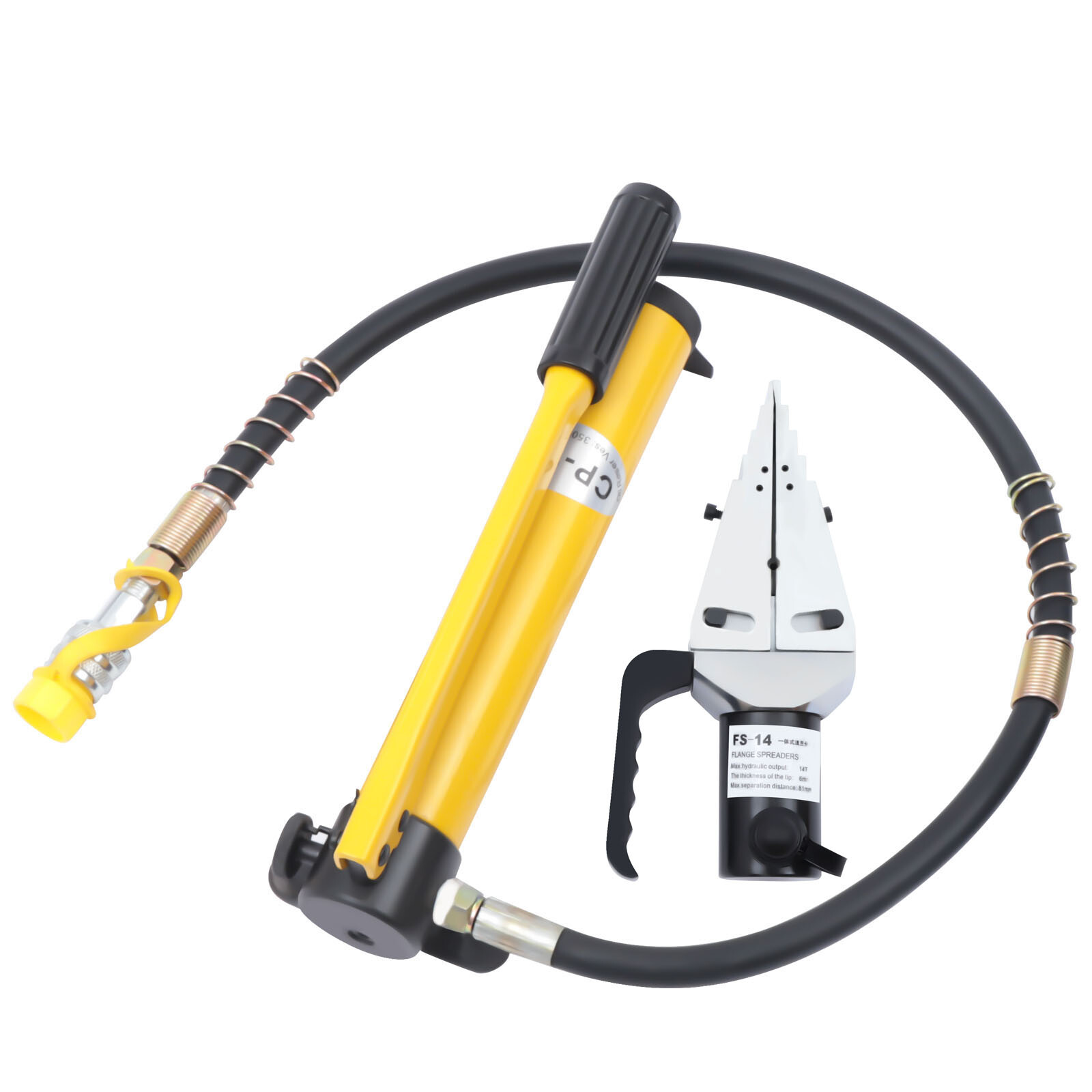 14-Ton Hydraulic Flange Spreader w/CP-180 Hydraulic Pump Expanding Tool Portable