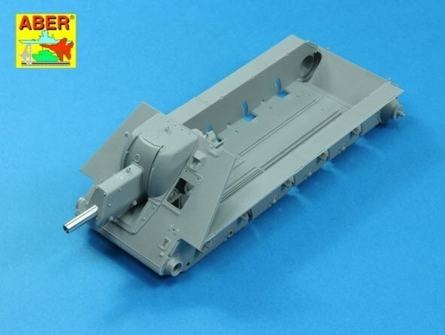 35 L-204, Soviet 122mm M-30 cañón para CAÑÓN AUTOPROPULSADO SU-122, ABER, 1:35 - Imagen 7 de 12